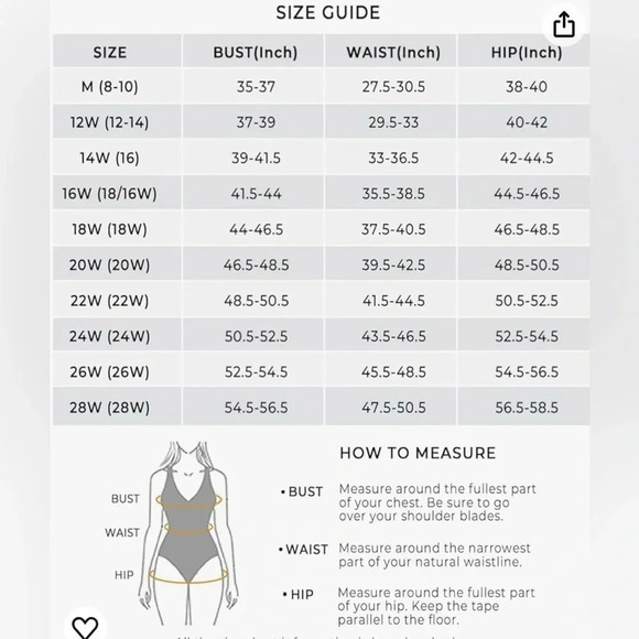 NWT Aqua Eve Women's Plus Size 2 Piece Swimsuit Off Shoulder Bikini High Waisted - Picture 5 of 8